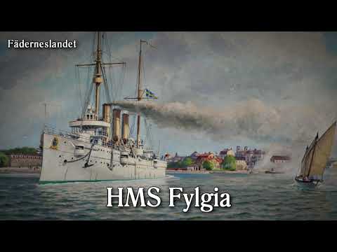 Swedish March - "HMS Fylgia"