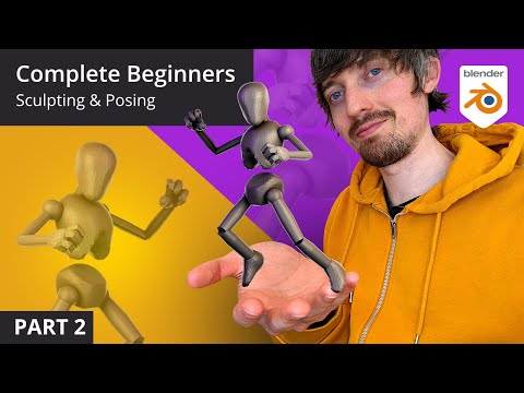 Complete Beginners Digital Sculpting For 3D Print - Part 2 - Blender 3