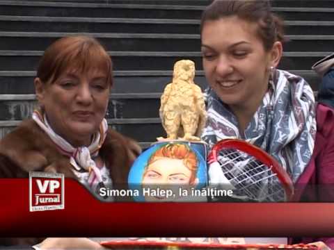 Simona Halep, la înălțime