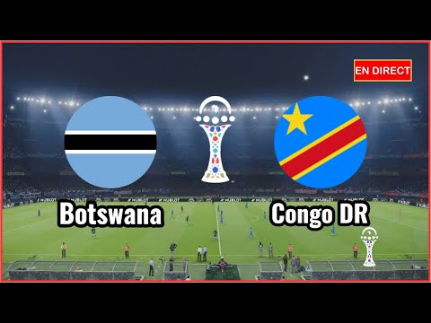 Botswana vs Congo DR live Africa Cup of Nations today Football simulation PC gameplay