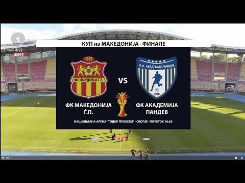 Macedonian Cup Final - Makedonija GP vs Akademija Pandev 2-2 (2-4 on Pens) Full Highlights