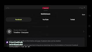 Live streaming of Famous person