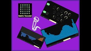 Video thumbnail for MATRIX Vocoder by Virsyn - iPad Demo - Live Stream by The Sound Test Room