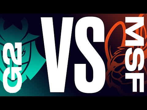 G2 vs. MSF - Playoffs Round 1 | LEC Summer | G2 Esports vs. Misfits Gaming | Game 3 (2022)
