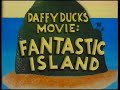 Original VHS Opening Closing Daffy Duck S Movie Fantastic Island UK Pre Cert Tape