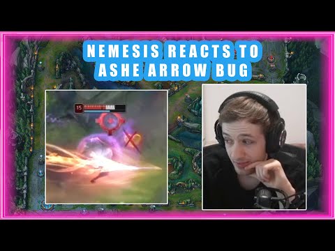 Nemesis Reacts to ASHE ARROW BUG vs Kaisa 👀