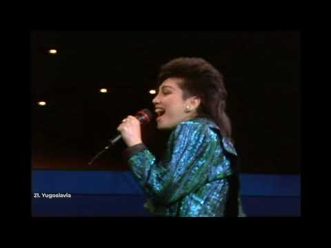 Yugoslavia - Eurovision 1988 - Silver Wings - Mangup