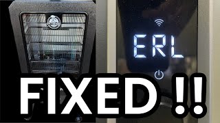 How to fix Pit Boss Smoker ERL Code