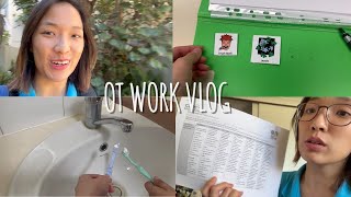 Work vlog: Day in my life as a Paediatric Occupational Therapist👶🏼