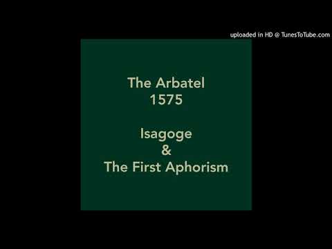 The Arbatel Of Magick: The First Aphorism