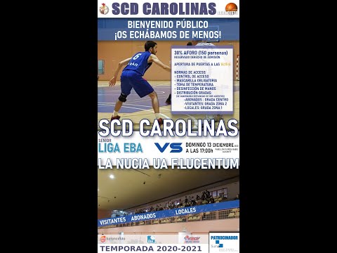 EBA SCD CAROLINAS vs   LA NUCIA UA FUNDACION LUCENTUM