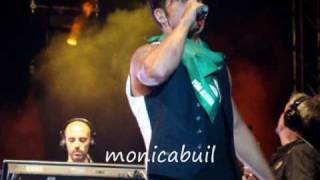 David Bustamante - Bang, bang y Contigo no, concierto Huesca 3 julio 2010