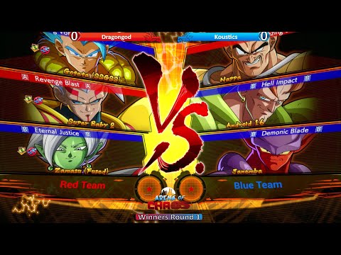 DBFZ | AOC 16 | DragonGod vs DF Koustics | GODLIKE MATCH!!!!