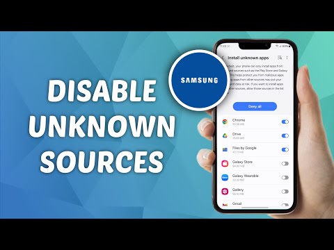 How to Disable Unknown Sources in Samsung