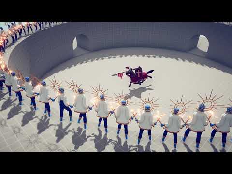 100x SOLAR ARCHITECTS vs EVERY UNIT - Totally Accurate Battle Simulator