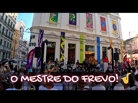 MAESTRO SPOK: The Cry of Carnival 2026 in the Frevo Circle! 🎺☂️ #carnival2026 #recife #frevo