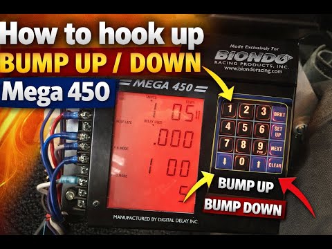 How to hook up and use bump down or up in delay box