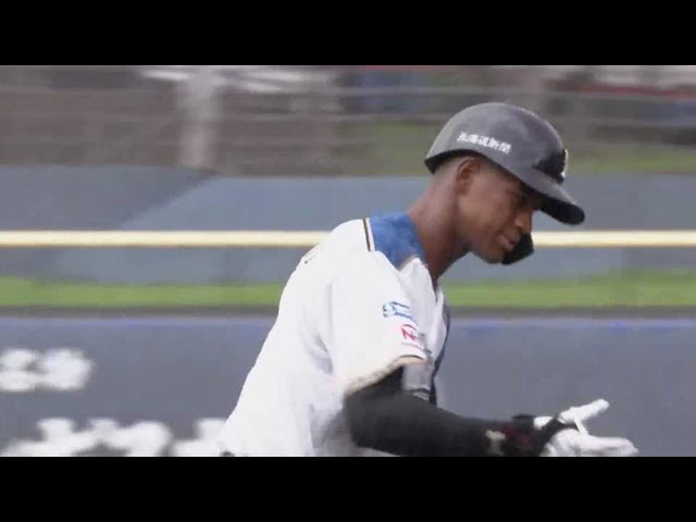 【ファーム】ファイターズ・万波 レフトへソロホームランを放つ!! 2021/9/8 F-G(ファーム)