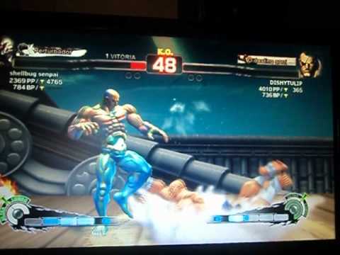 SSF IV AE Ver 2012 PC Endless  Shellbug Senpai(Seth)vs Dishytulip(Sagat)