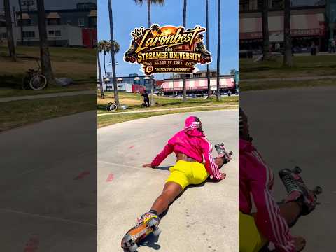 LARONBEST FOR STREAMER UNIVERSITY 2026 🎓🛼 @KaiCenat #laronbest #streameruniversity #rollerskating