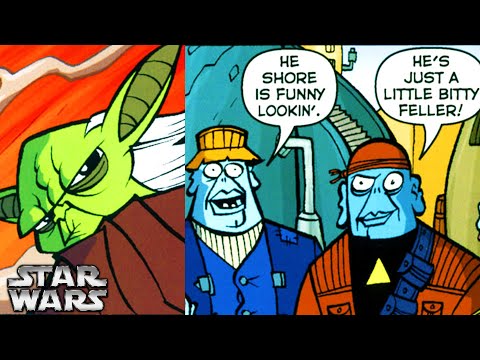The Time Yoda Saved an UNGRATEFUL Town From Battle Droids - Star Wars