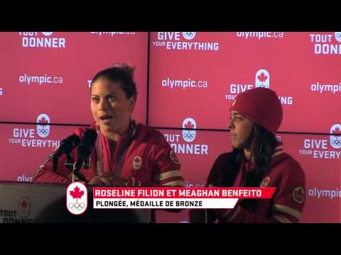 Roseline Filion and Meaghan Benfeito (Diving)