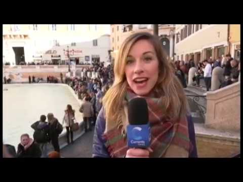 Coins tossed in Trevi Fountain to continue to help Rome's poor