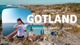 Heading to Gotland: Sweden´s largest island: Ferry, Visby & cliff side picnic