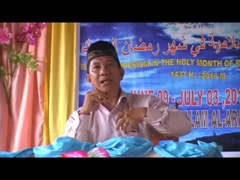 "Pangatud sin Islam ha pagtaqwim iban pagkitah bulan ha pagtagnah sin pagpuasa" | Ustz. Edris Lim