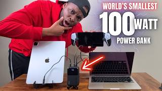 Charge Your Laptop & Phone IN MINUTES ⚡️ from Your Pocket 😳 – INIU 100W Power Bank Review
