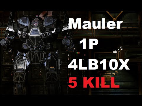 MechWarrior Online : MAL-1P 'Quadshootgun' (4x LBX-10, STD270)