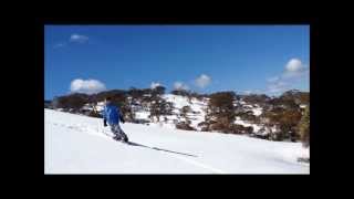 preview picture of video 'Perisher Back Country Final day of snowboard'