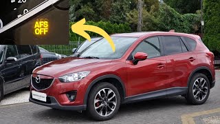 Mazda AFS OFF warning light: Reasons and DIY fix