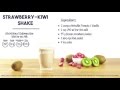 Herbalife Share a Shake! Recipe of the Day: super fruity Strawberry & Kiwi