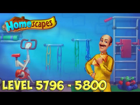 Homescapes level 5796 - 5800 [ Playrix ] HD