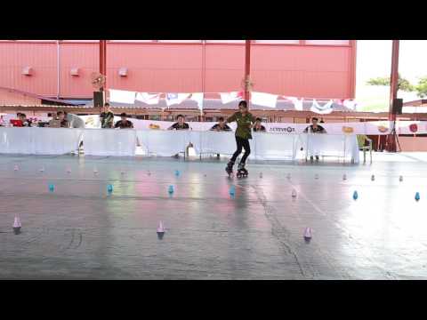 Asean Freestyle Skating Championship - Slalom Classic Junior - Sirinthip Rakakson