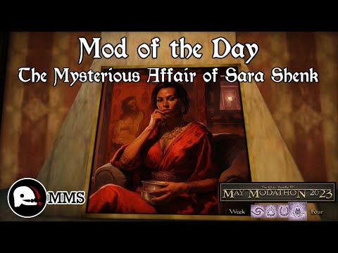 Morrowind Mod of the Day - The Mysterious Affair of Sara Shenk Showcase