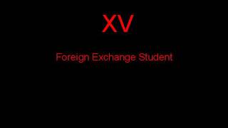 XV Foreign Exchange Student + Lyrics