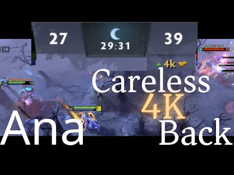 comeback play - Ana Luna vs Ursa, Leshrac, Timbersaw - dota2
