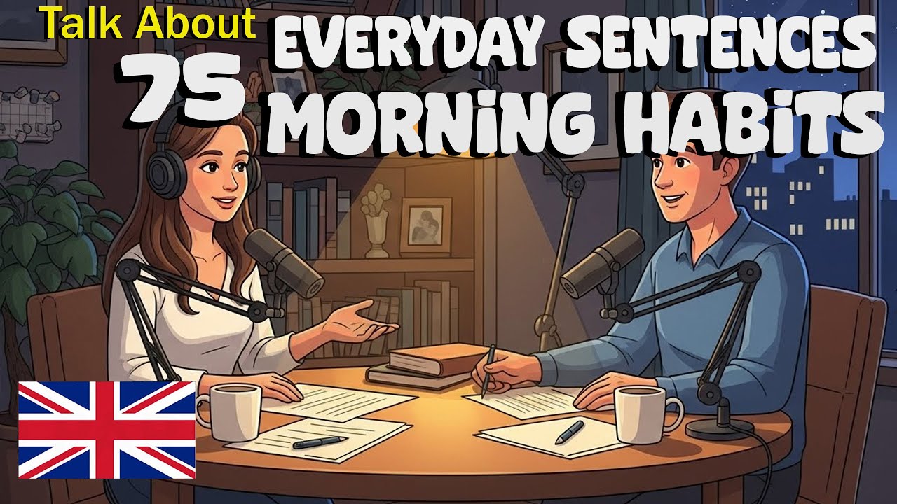 How to Talk about Morning Habits in English | Easy English Conversation Practice