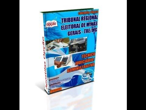 Apostila TRE-MG 2014 / 2015 - Técnico Judiciário - Área Administrativa