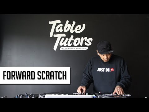 Scratch Tutorial #4: How to do a Forward Scratch | DJ Wundrkut | Tabletutors