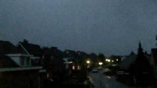 preview picture of video 'Onweer / Thunderstorm 22-07-09 Bocholtz, Zuid-Limburg'