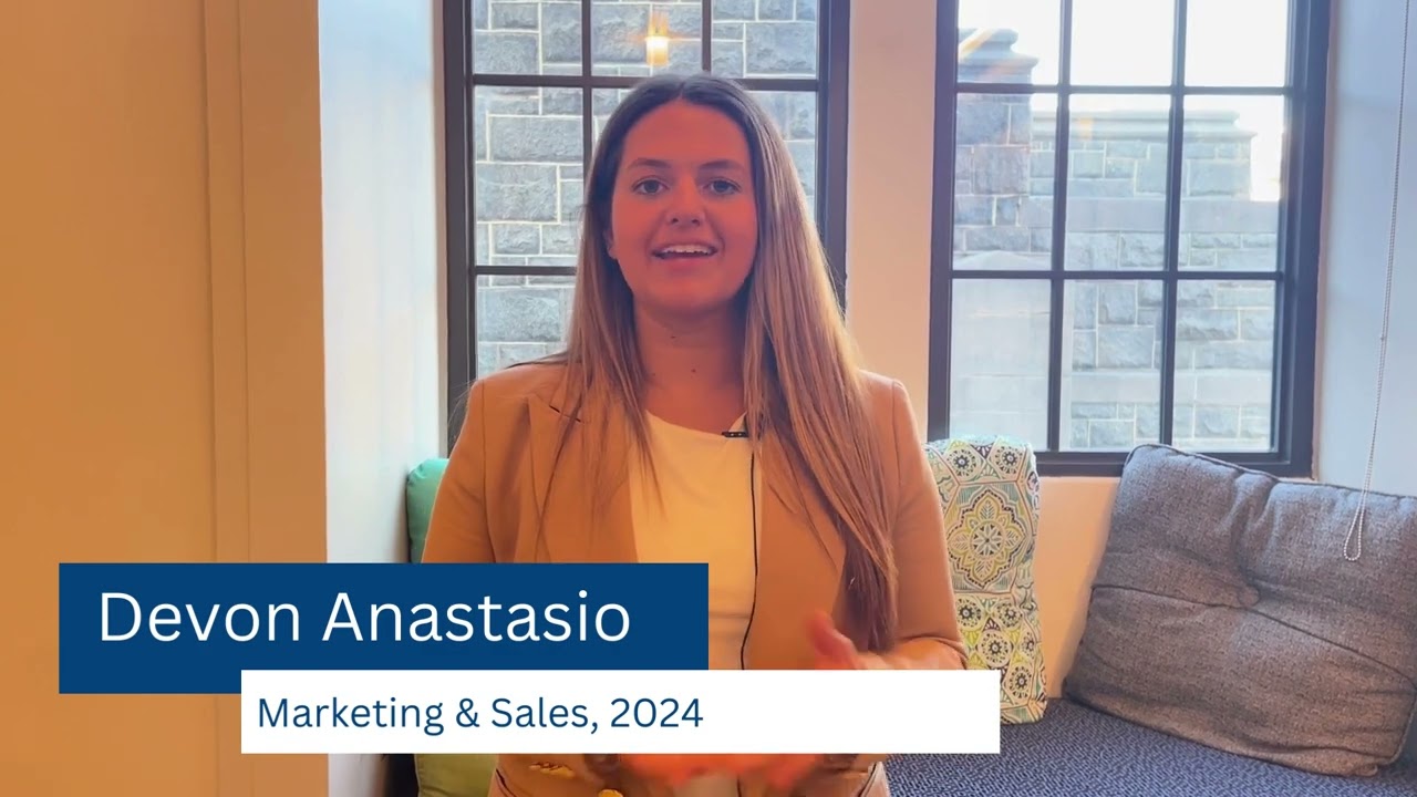 Thumbnail for video Devon Anastasio | Why Catholic? '23 | The Busch School of Business