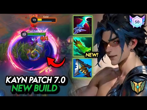 Wild Rift: NEW ITEMS MADE RED KAYN BROKEN AGAIN!! 💀 (PATCH 7.0 NEW BUILD) 