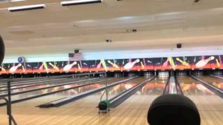 Blind 2 handed bowler.
