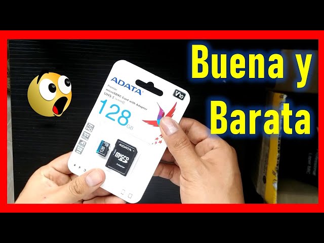 Vídeo relacionado con ADATA Premier Pro - Tarjeta de Memoria microSDXC/SDHC UHS-I U3 (Clase 10(V30S), Color Negro 128 GB