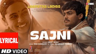 Sajni (Lyrical Video): Arijit Singh Ram Sampath  L