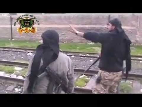 استهداف سرايا الشام التابعة لكتيبة مغاوير الحرية بقنابل الأنيرغا محلية الصنع مواقع قوات النظام في حي العسالي في مدينة دمشق