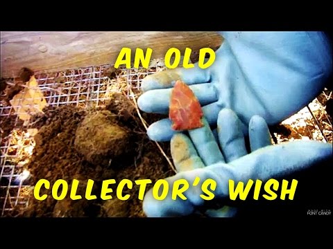 Arrowhead Hunting - An Old Collector's Wish Video